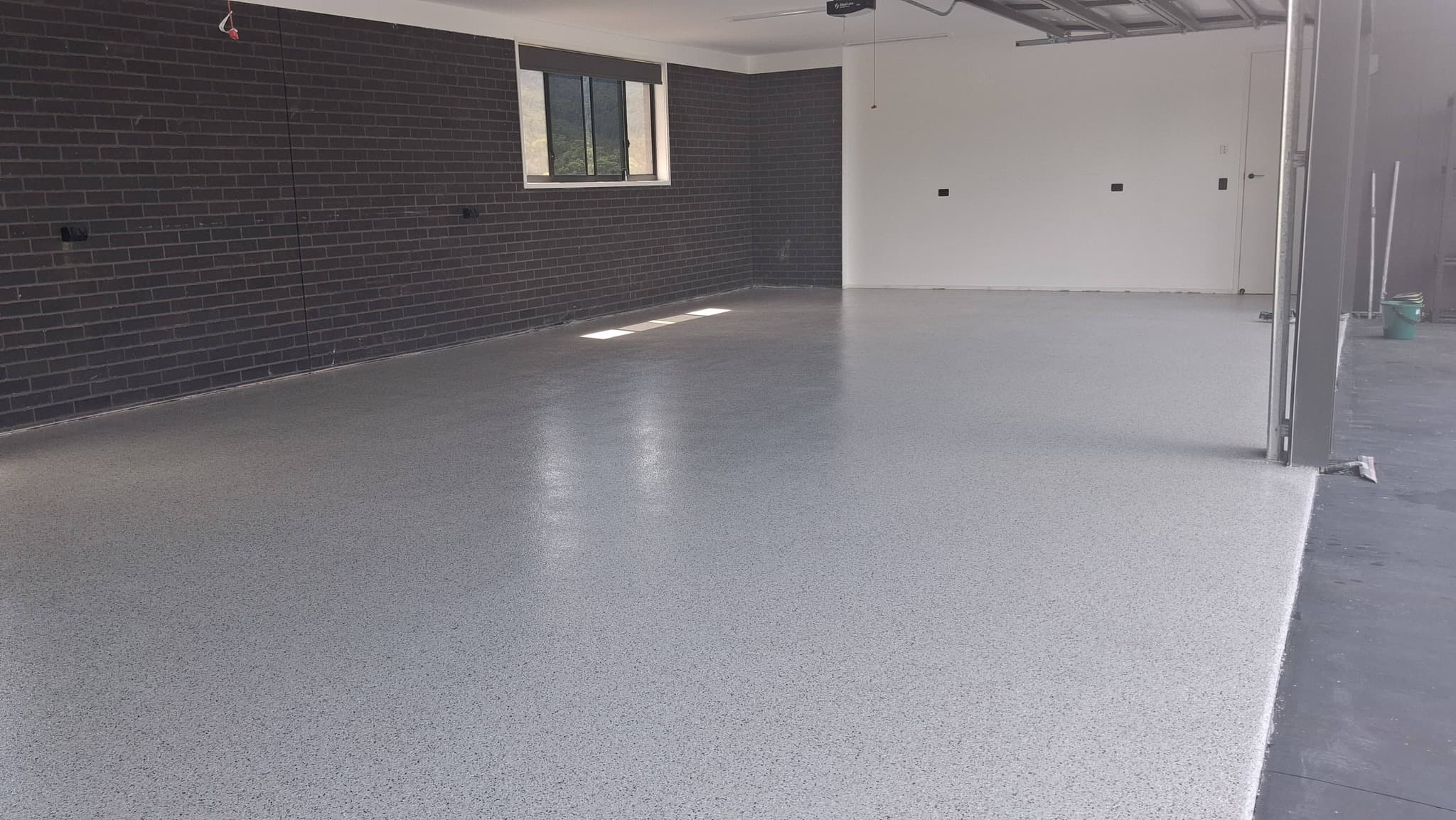 Professional epoxy garage floor by PSR Coatings Gold Coast